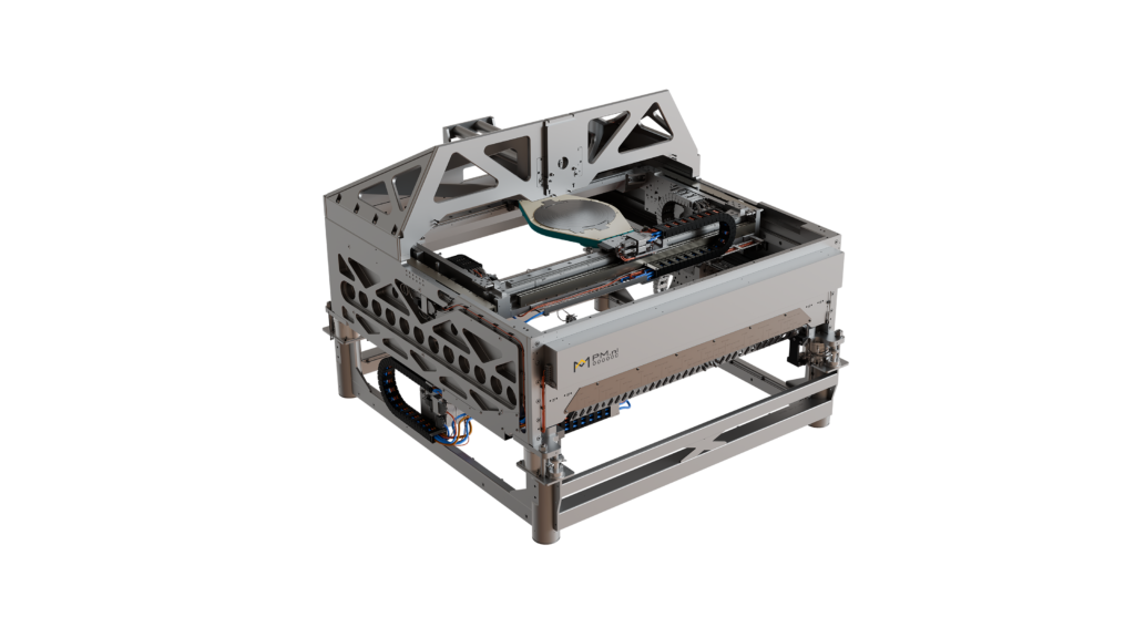 Five-axis manipulator for semiconductor wafer inspection